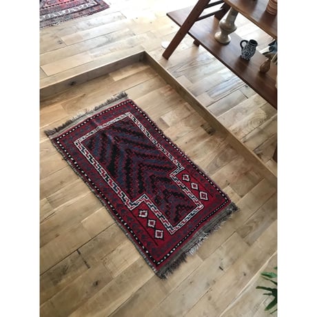 vintage  hand made rug