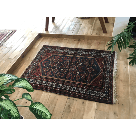 vintage hand made rug