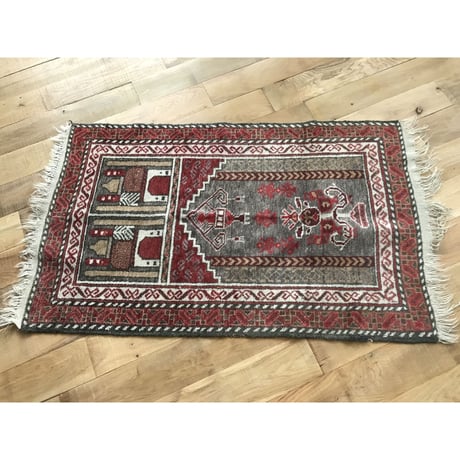 vintage handmade rug