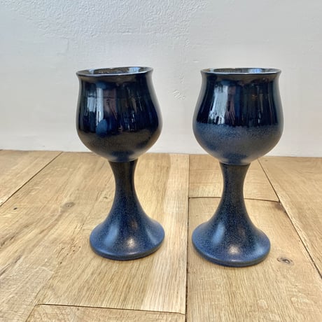 blue goblet