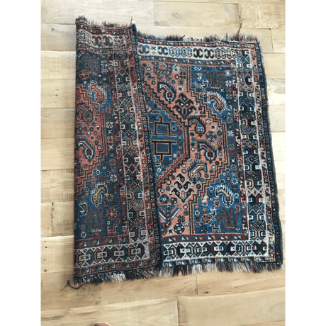 vintage hand made rug
