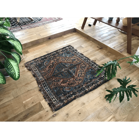 vintage hand made rug