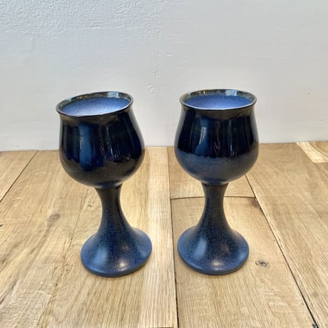 blue goblet