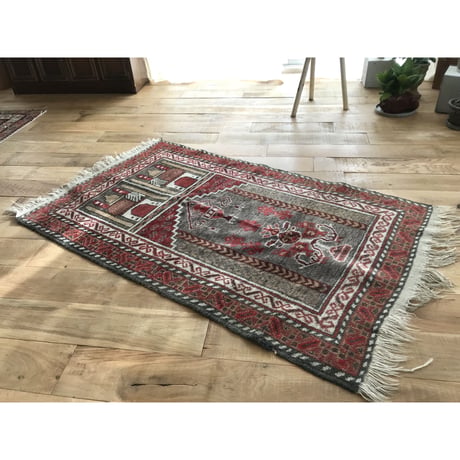 vintage handmade rug