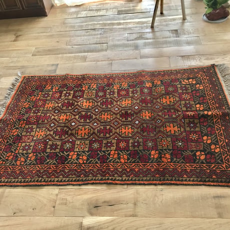 vintage hand made rug