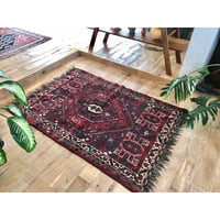 vintage hand made rug