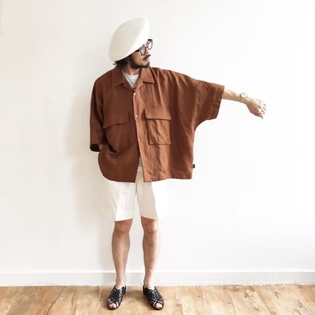 MOTOKI TANAKA "open collared shirt"