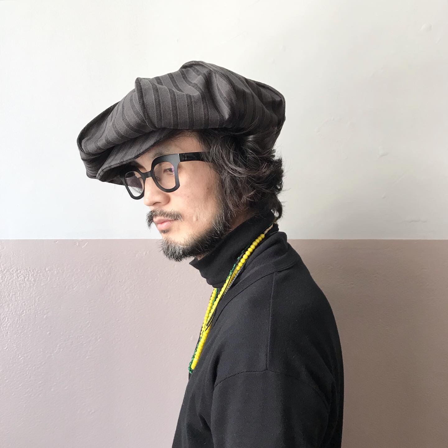odd numbers ビッグキャスケット　ブラック odd casquette 