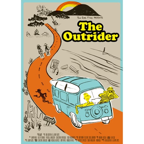オリジナルポスター　Original poster [ The Outrider ]