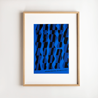 PRINT ART 【Much Deep Rain】