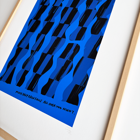 PRINT ART 【Much Deep Rain】