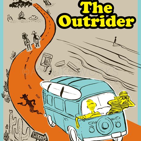 オリジナルポスター　Original poster [ The Outrider ]