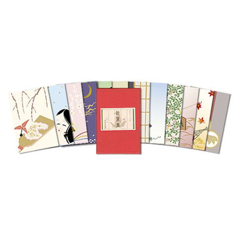 京の十二ヶ月」絵葉書 12枚セット | GALLERY&SHOP唐船屋