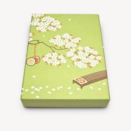 オリジナル文箱　胡琴と桜