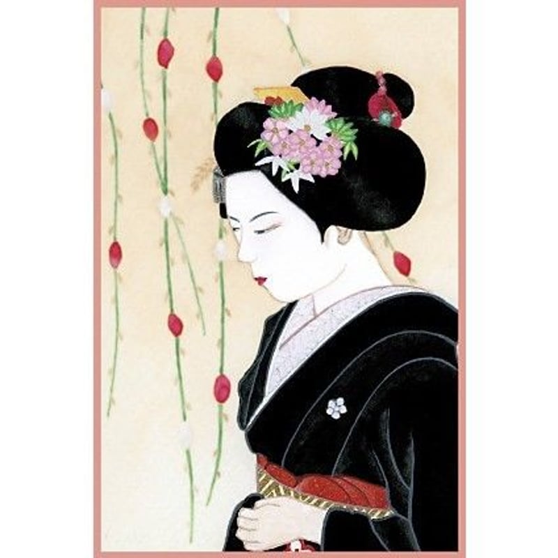 FORMOSAN　SINGING　GAIRL　臺灣藝妓　台湾芸妓　絵葉書 京舞妓 かんざし暦」絵葉書 12枚セット | GALLERY&SHOP唐船屋