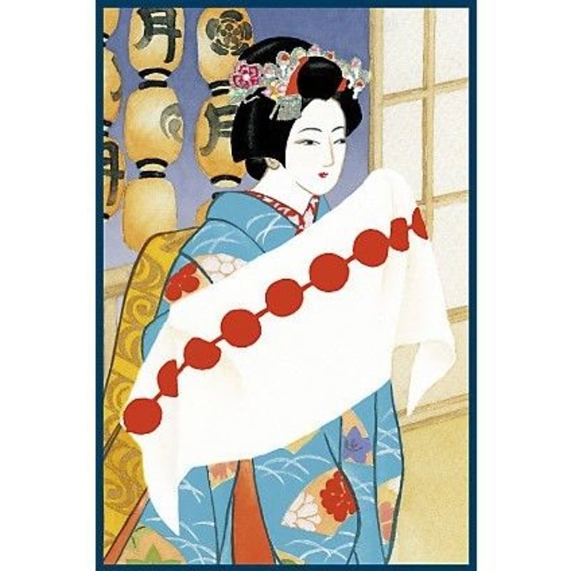京舞妓 かんざし暦」絵葉書 12枚セット | GALLERY&SHOP唐船屋