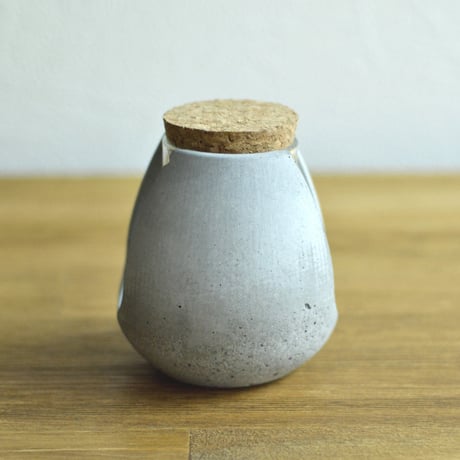 "POT-BELLY"  ハイドロカルチャー・水栽培容器・花瓶／cement flower vase