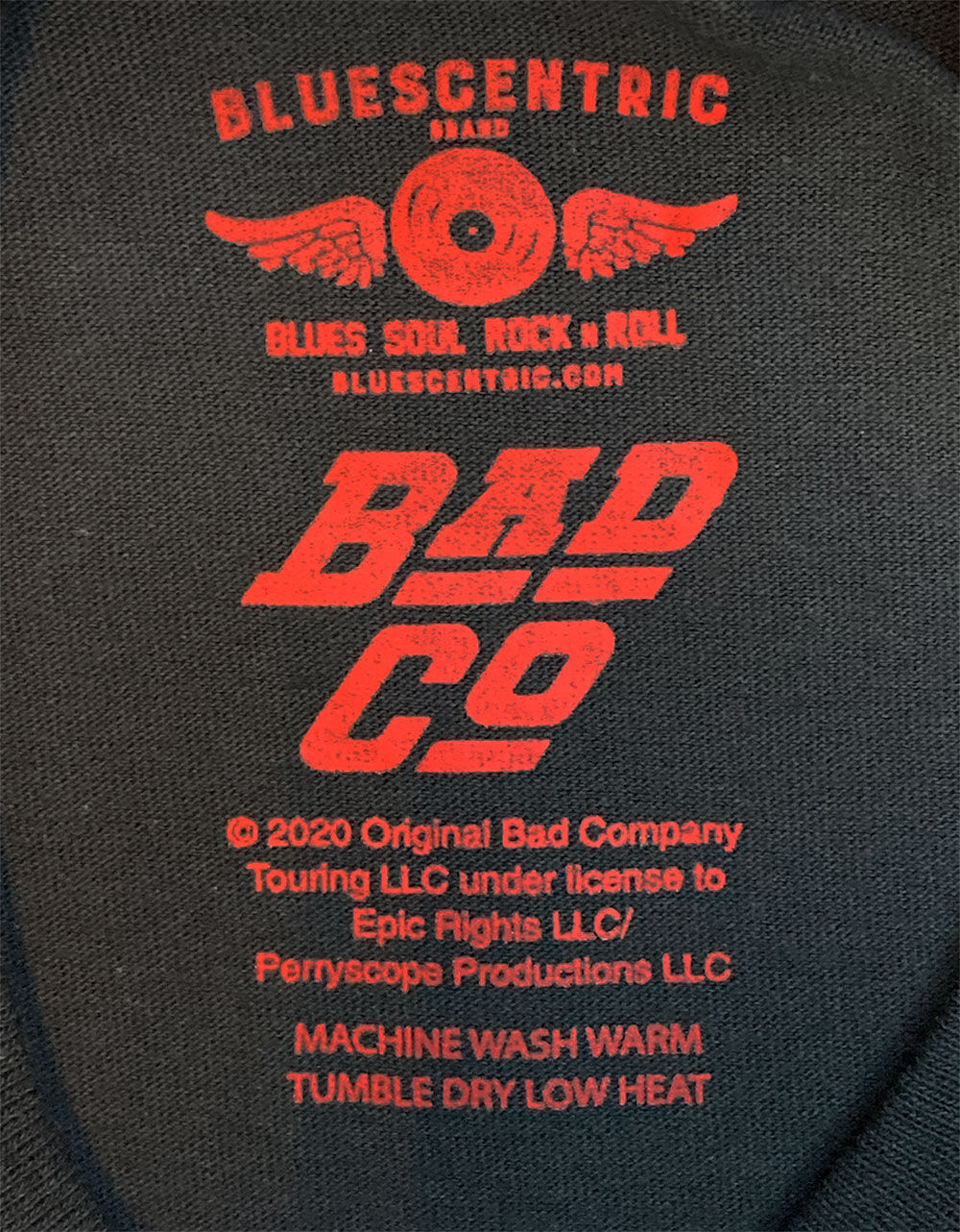 ビンテージ　Tシャツ　bad company バッドカンパニー 廃番ラスト販売/特別価格】BAD COMPANY バッドカンパニー - Straight