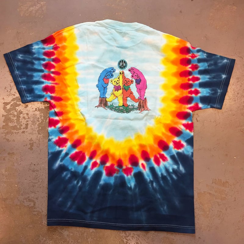 グレイトフル デッド・ピース ウッド ベアーズ タイダイ