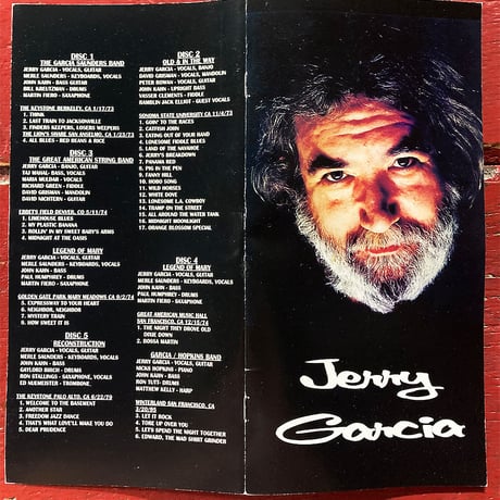 Jerry Garcia - 'Jerry Garcia' 1973-1995 Box Set (5CDs + Booklet) (Vintage Used CD)