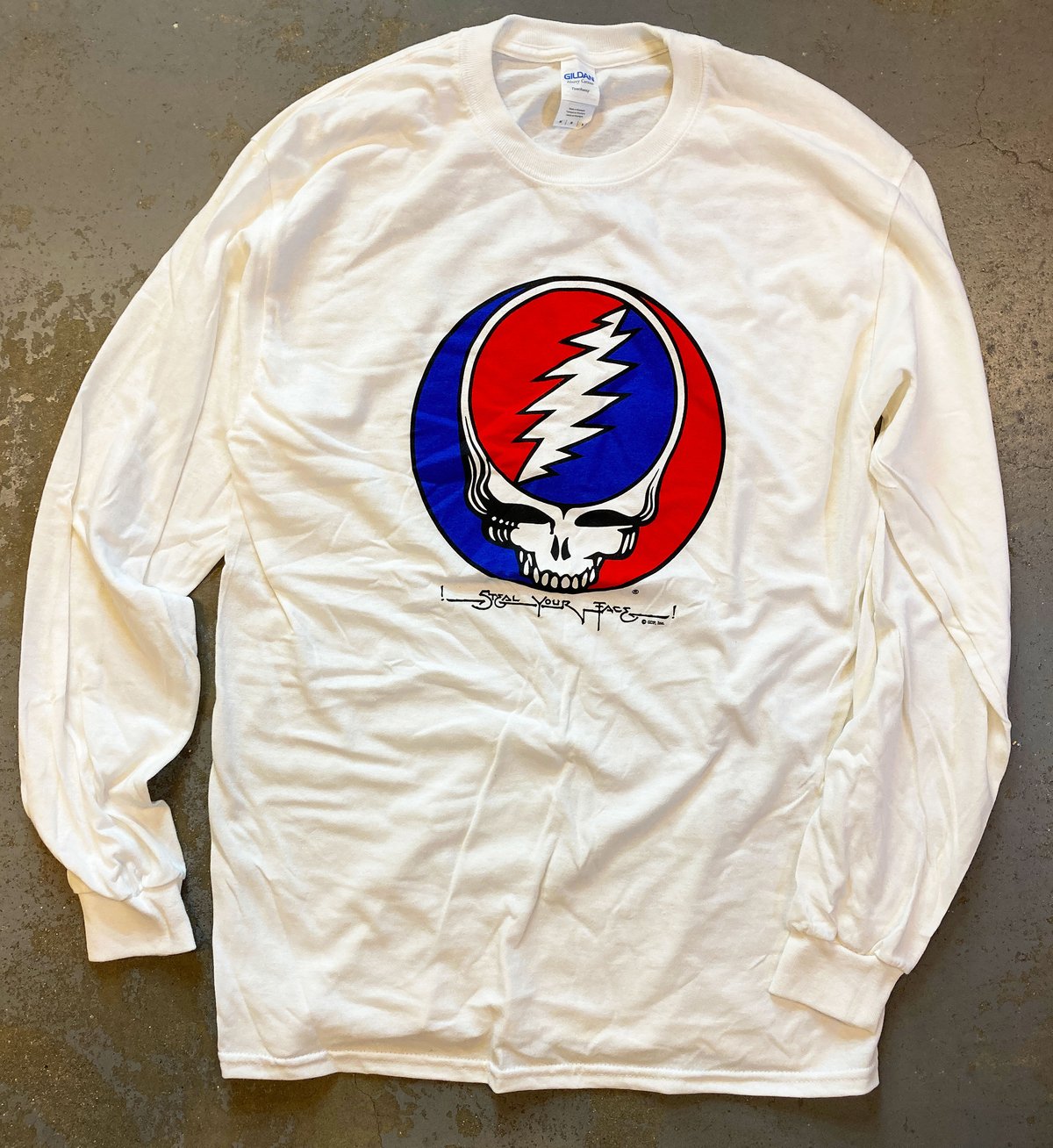 グレイトフル デッド・スティール ユア フェイス 長袖T-シャツ (GD