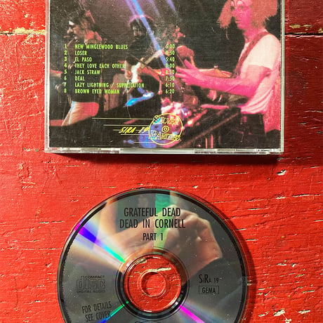 Grateful Dead – 'Dead In Cornell' (Part 1+2+3) 1977 (3CD) (Vintage Used CD)