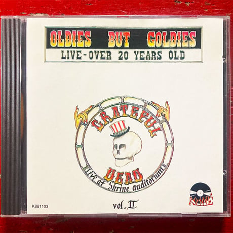 Grateful Dead - Oldies But Goldies (Live-Over 20 Years Old Vo. 2) 1967 (1CD) (Vintage Used CD)
