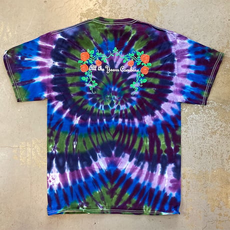 グレイトフル デッド・ステラ ブルー・両面プリント T-シャツ (Tie-dye) (2012 Vintage)