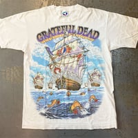 グレイトフル デッド・シップ オブ フールズ・西海岸ツアー Tシャツ (1993 Vintage) (U.S.A. 中古衣料品)