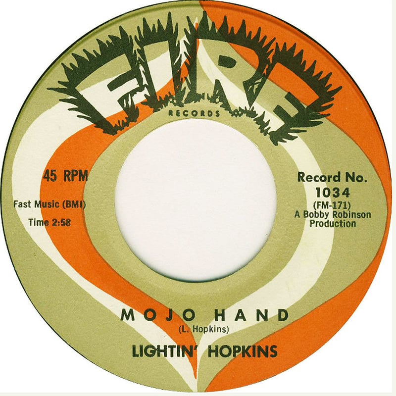 ライトニン ホプキンス・モジョ ハンド・ファイアー レコーズ 1961 T