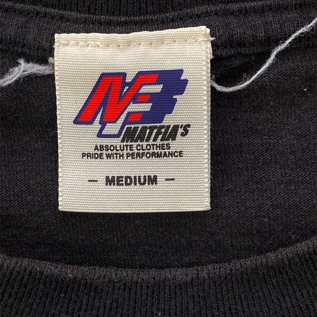ニール ヤング・フリーダム ライオット ポリス ツアー 2003・Tシャツ (FREEDOM on Back) (U.S.A. 中古衣料品)