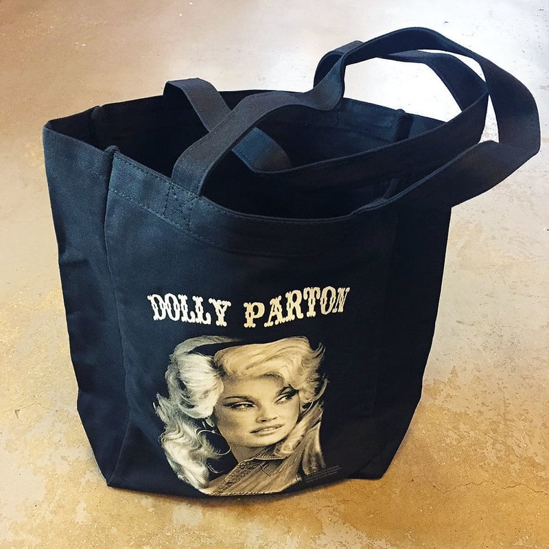 ドリー・パートン　　Dolly ドリー パートン カントリー トートバッグ ブラック | Bear's