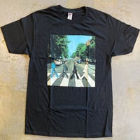 ザ ビートルズ・アビイ・ロード 1969 Ｔシャツ (ブラック)