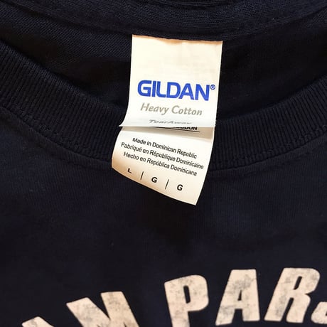 グラム パーソンズ ＆ザ フォーレン エンジェルズ・オールド スクール Tシャツ (ネイビー)