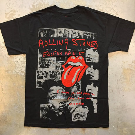 ザ ローリング ストーンズ・メインストリートのならず者 1972 T-シャツ (新品デッドストック)