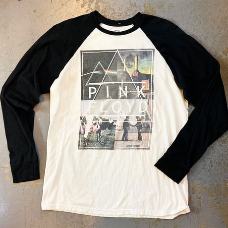ピンク フロイド・ヒプノシス アートワークス・ラグラン 長袖Tシャツ (U.S.A. 中古衣料品)