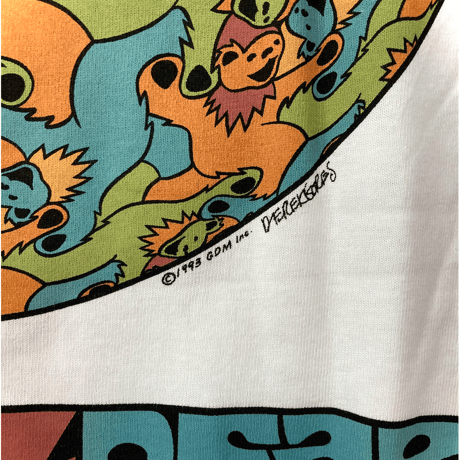 グレイトフル デッド・シュールレアリスティック・ステアー ベアーズ Tシャツ (1993年製品 復刻版)