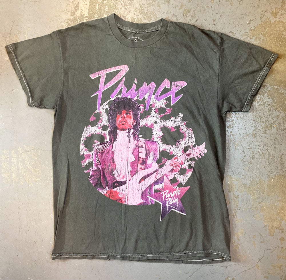プリンス・PRINCE（パープル レイン）・ヴィンテージ スタイルTシャツ