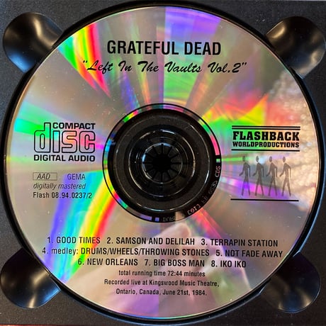 Grateful Dead – 'Left In The Vaults Vol.2' 1976 (2CD) (Vintage Used CD)