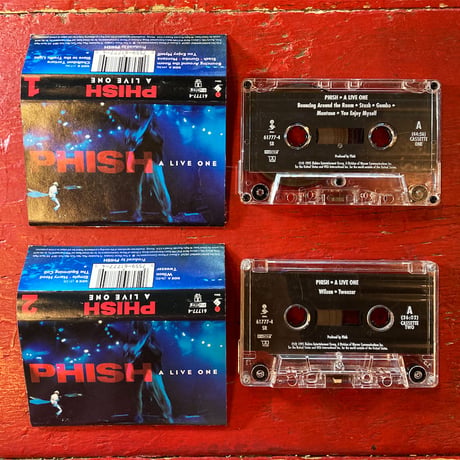 Phish - 'A Live One' 1994 Cassette Tape (2 Tape set) (Vintage Used Tapes)