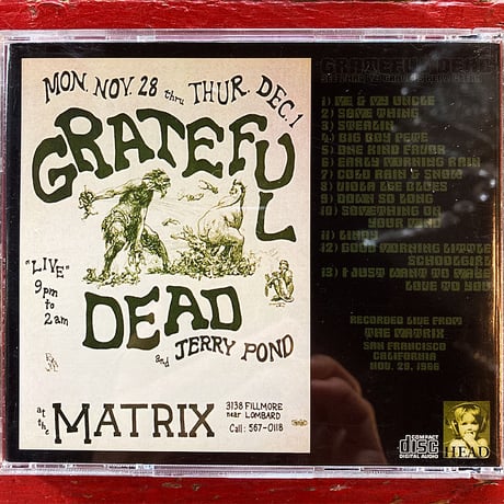 Grateful Dead - 'See That My Grave Is Kept Clean' 1966 (1CD) (Vintage Used CD)