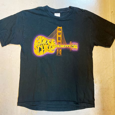 ニール ヤング・ブリッジ スクール ベネフィット 2000・オフィシャル Tシャツ (2000 Vintage) (U.S.A. 中古衣料品)