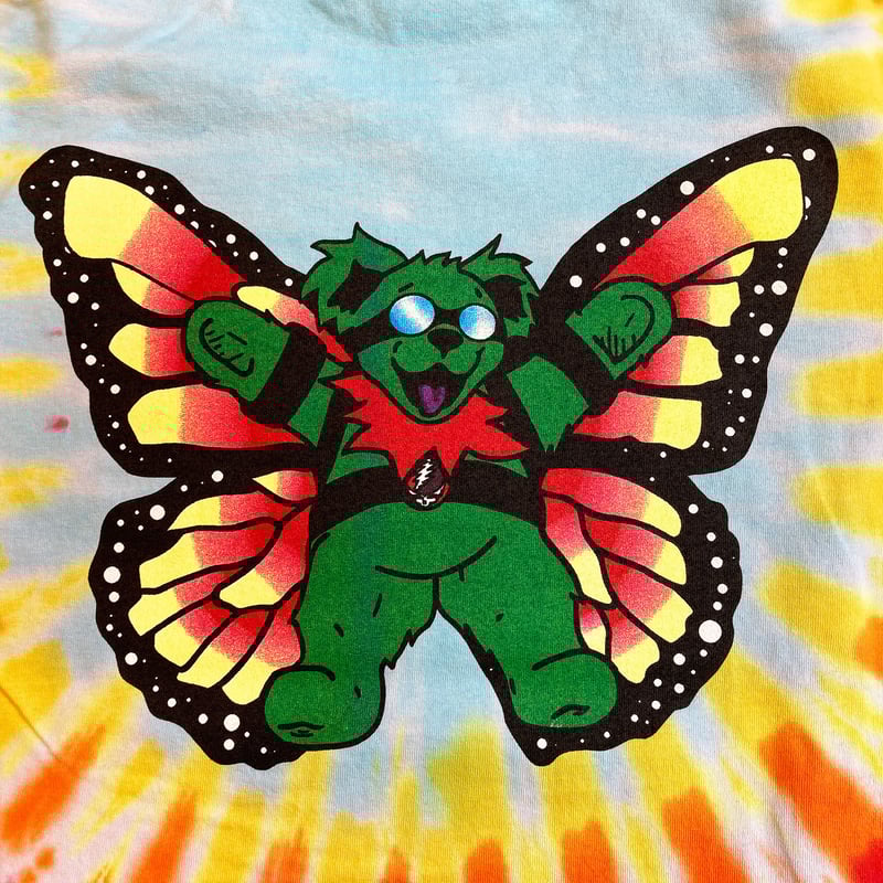 グレイトフル デッド・バタフライ ベアーズ キッズ Tシャツ