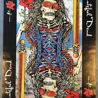 Grateful Dead - King Of Roses 1996 Vintage Poster