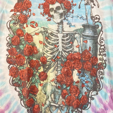 グレイトフル デッド・30th アニヴァーサリー 1965-1995 T-shirt (U.S.A. 中古衣料品)