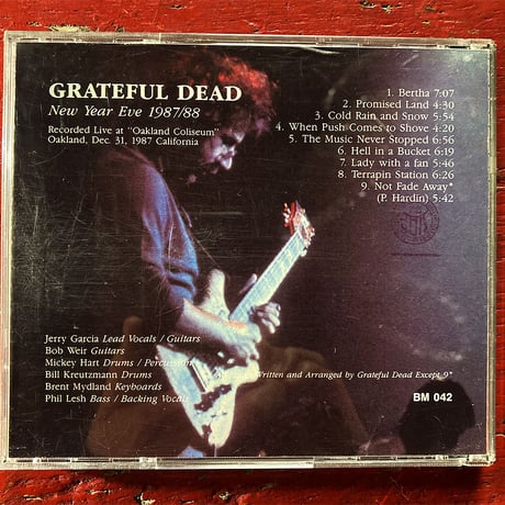 Grateful Dead - 'New Year Eve 1987/88' (1CD) (Vintage Used CD)