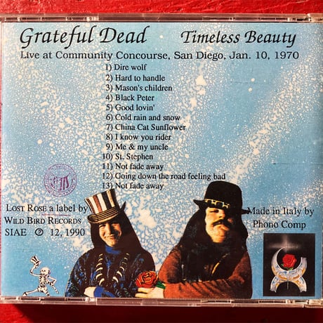 Grateful Dead - 'Timeless Beauty' 1970 (1CD) (Vintage Used CD)