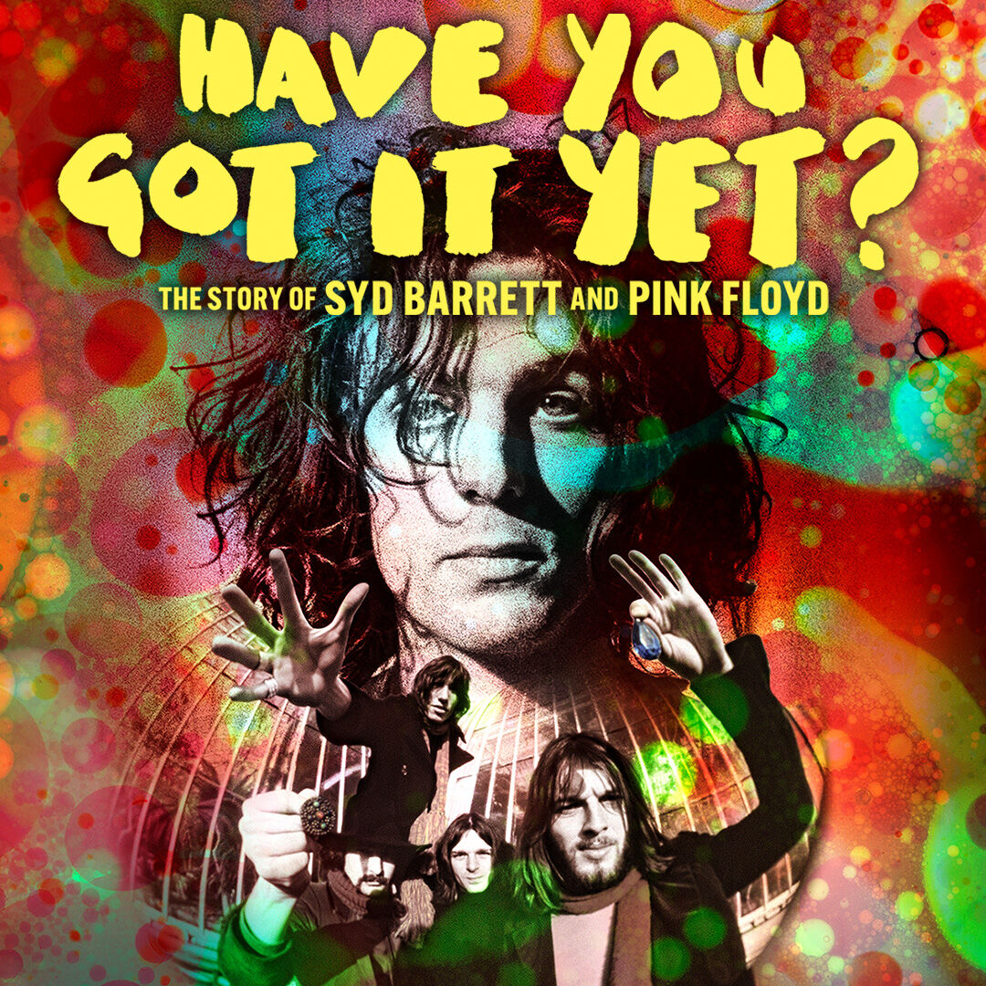 ピンク フロイド・サイケデリック シド バレット T-シャツ (ダーク