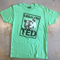 テッド・リガライズ テッド Tシャツ (ヘザーグリーン)