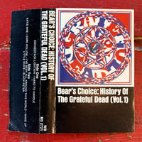 Grateful Dead - 'Bear's Choice: History Of The Grateful Dead (Vol.1)' 1970 (Vintage Used Tapes)